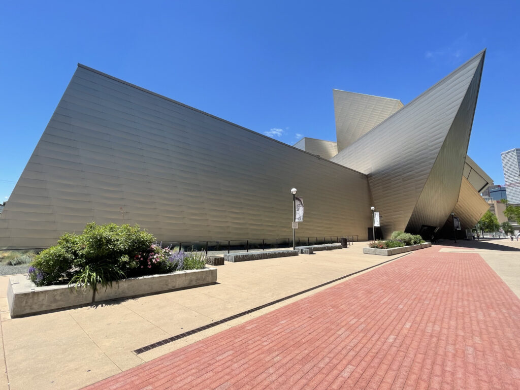Exterior view of the Denver Art Museum