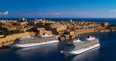 Viking Ocean Ship in Valletta, Malta.