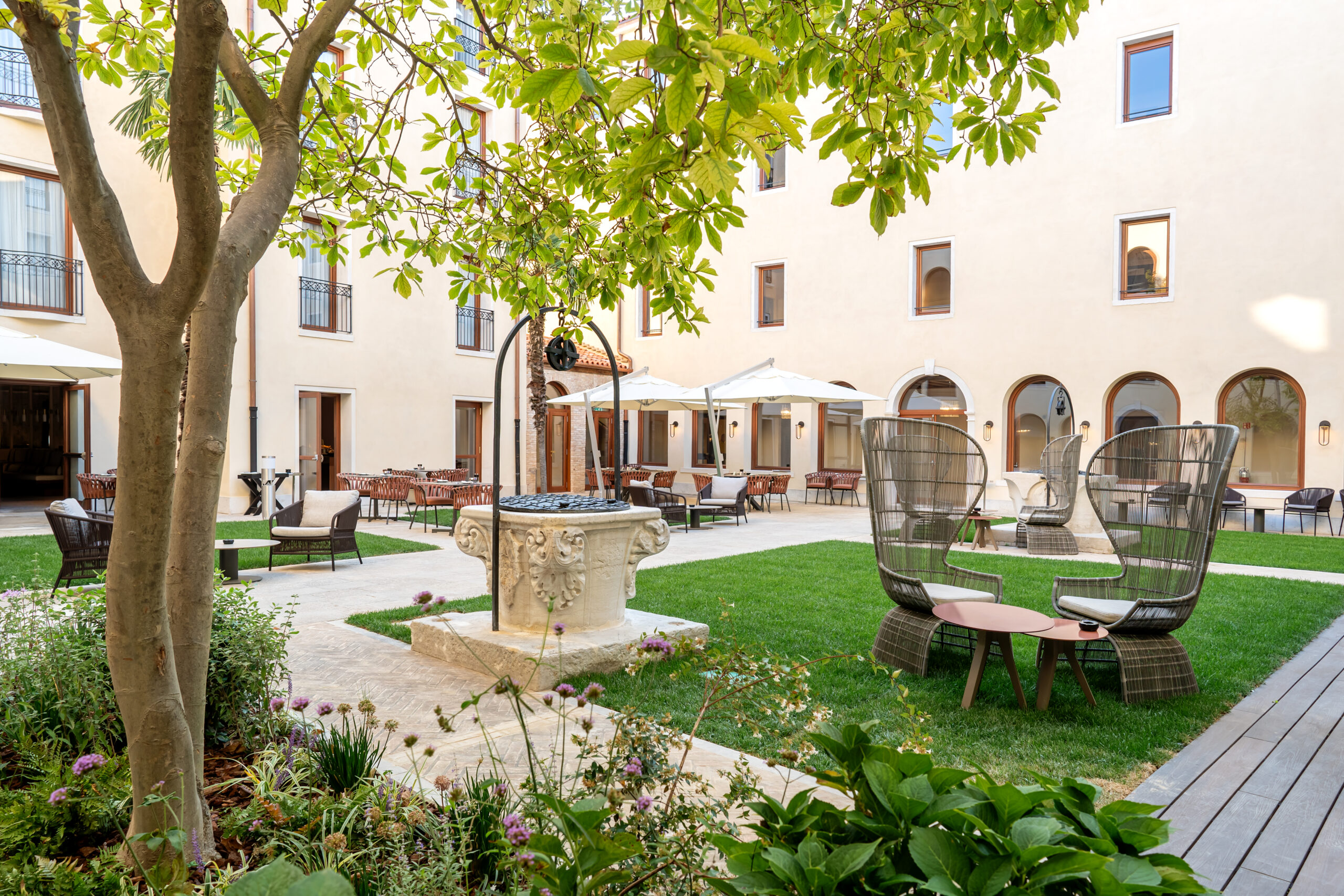 Courtyard (Photo Credit: Ca' di Dio)