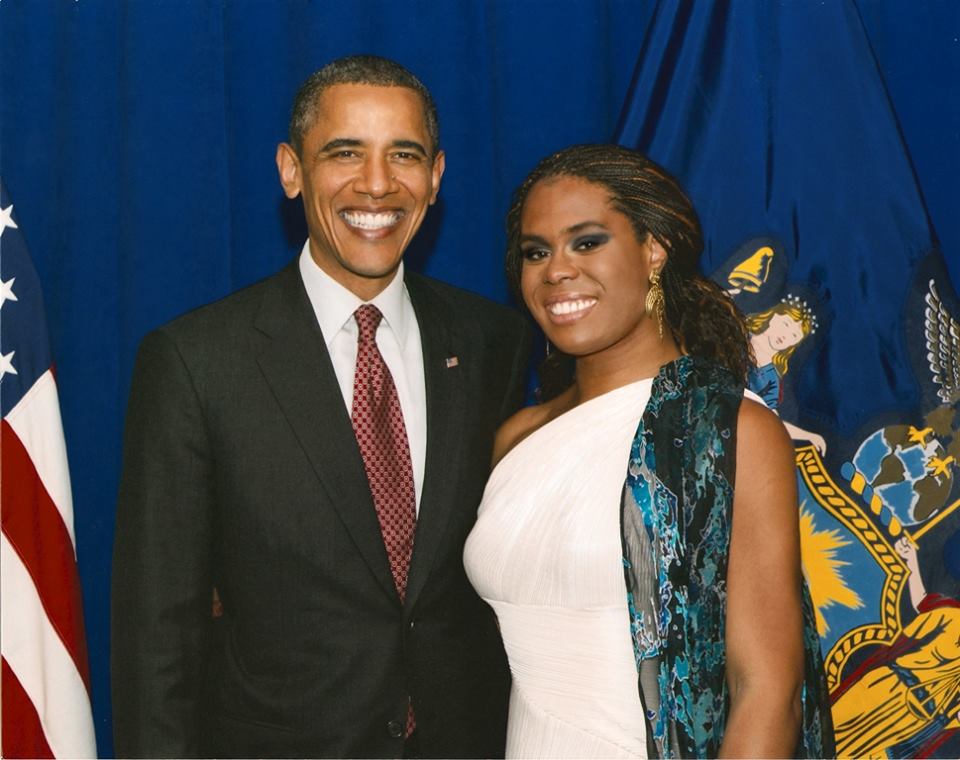 Barack Obama and Tona Brown