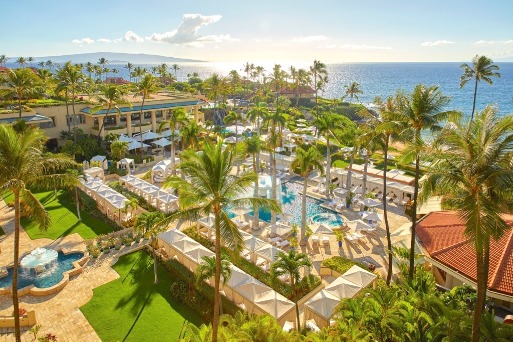 Aerial View of the Four Seasons Resort Maui (Photo Credit: Four Seasons Resort Maui)