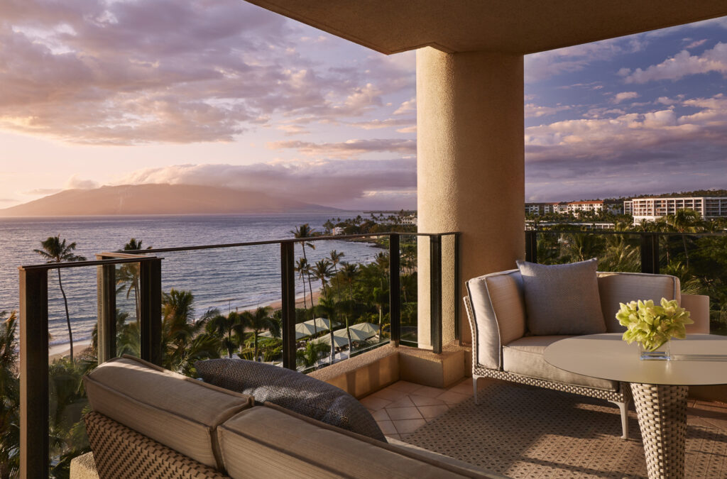 Oceanfront Suite View (Photo Credit: Four Seasons Resort Maui)