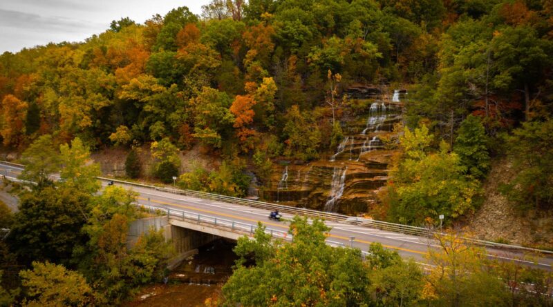 Hector Waterfall in the Finger Lakes Region (Photo Credit: Finger Lakes Wine Country)