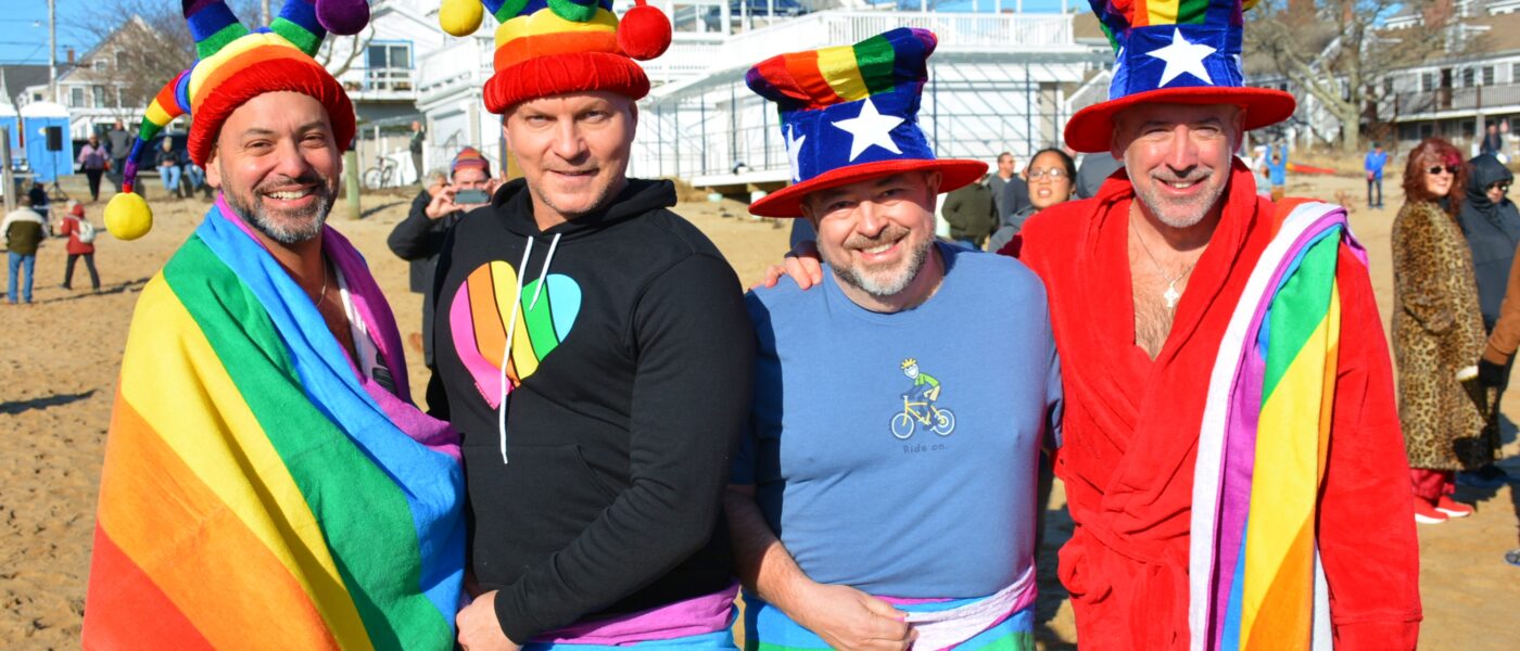 Polar Bear Plunge in Provincetown, Massachusetts (Photo Credit: Provincetown Business Guild)