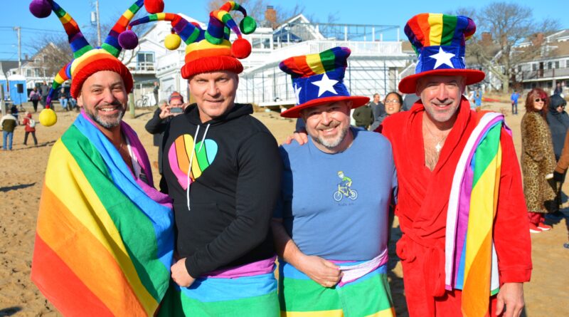 Polar Bear Plunge in Provincetown, Massachusetts (Photo Credit: Provincetown Business Guild)