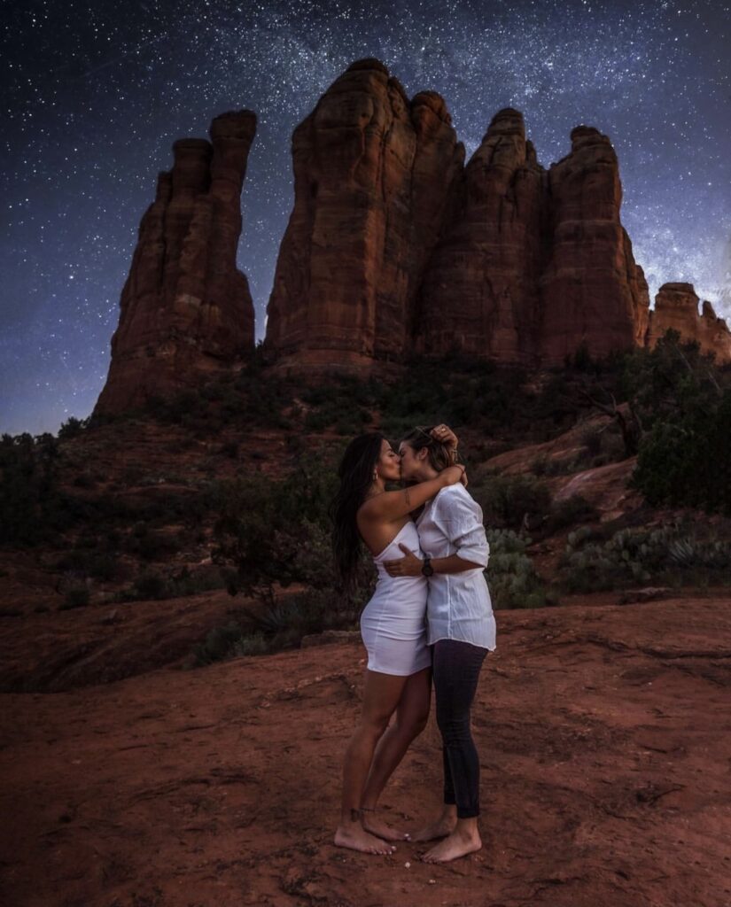 Kirstie and Christine in Sedona, Arizona (Photo Credit: Kirstie Pike)