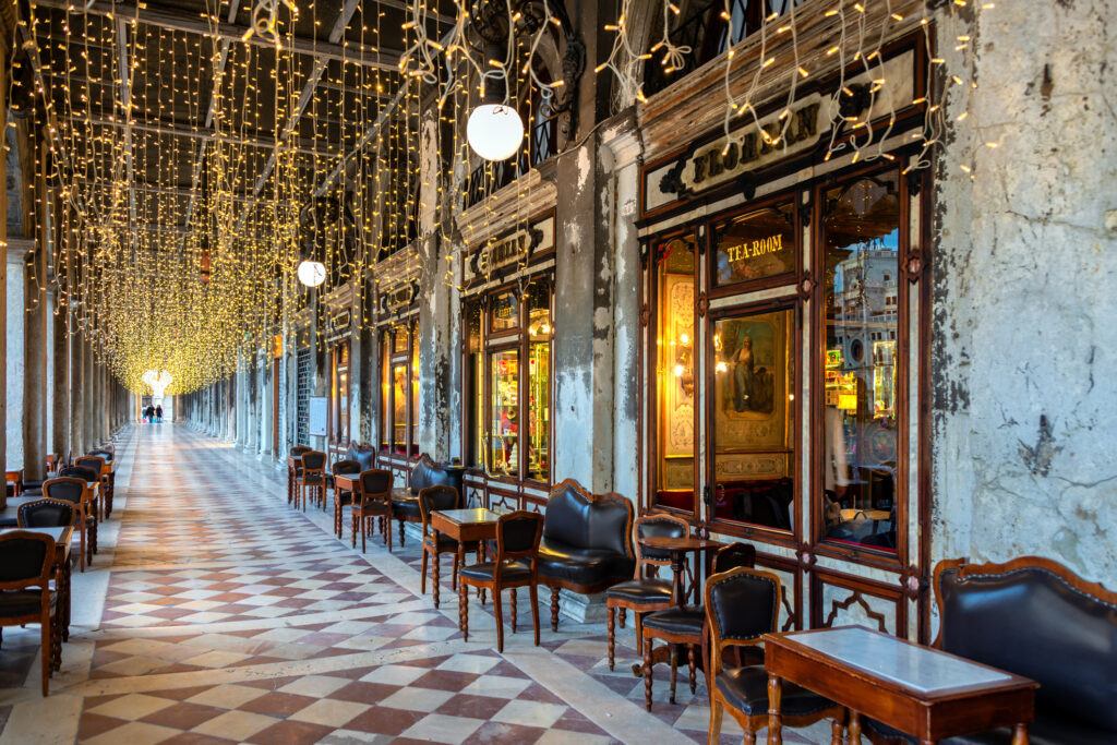 Café Florian on St. Mark's Square is the oldest cafe in Europe (Photo Credit: Stock)