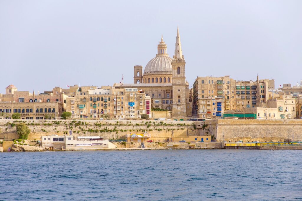 Basilica of our Lady of Mt Carmel in Malta (Photo Credit: Sofia Arkestål from Pixabay)