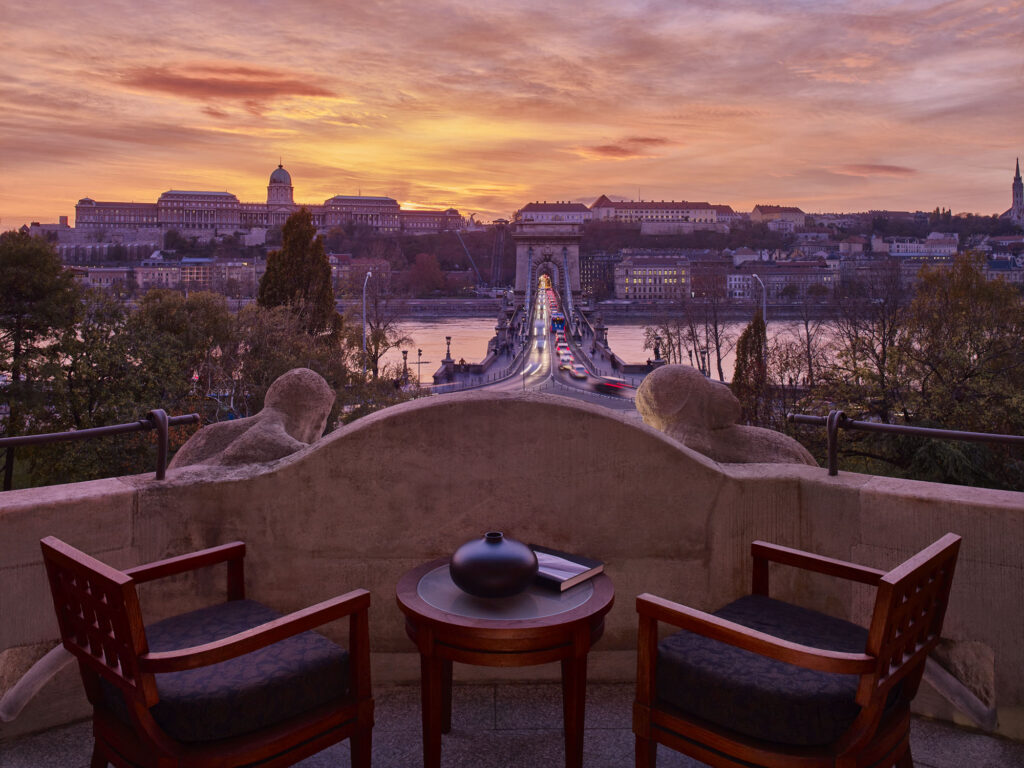 Royal Suite Terrace (Photo Credit: Four Seasons Hotel Gresham Palace Budapest)