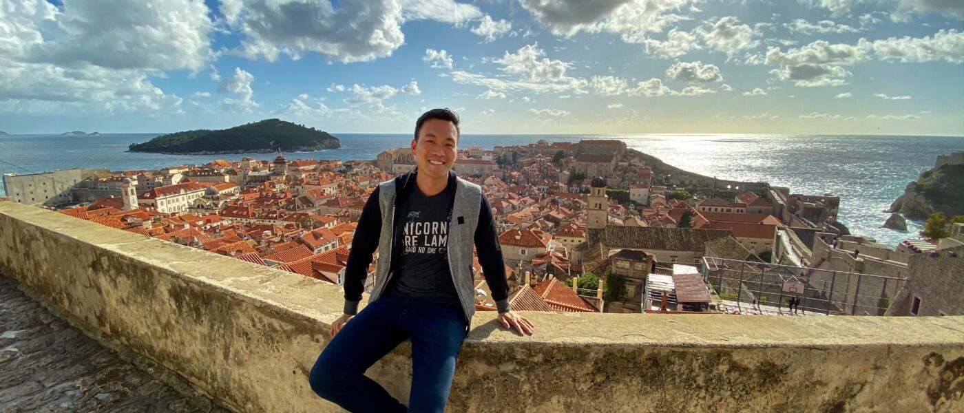 Barry Hoy in Dubrovnik, Croatia (Photo Credit: Barry Hoy)