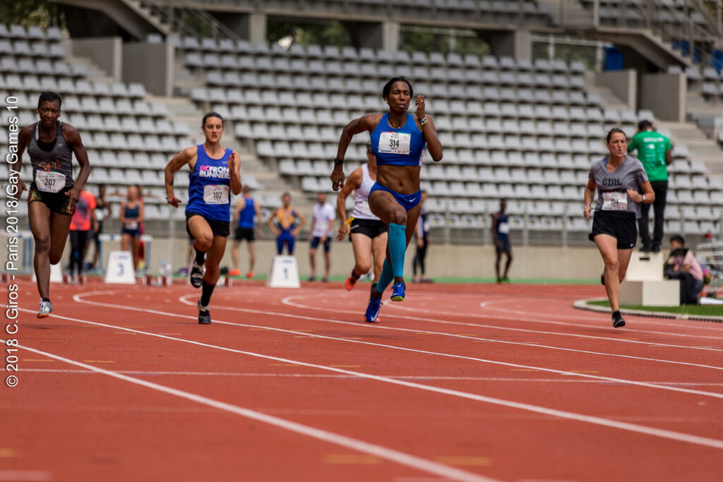 100 Meter Finale - Gay Games X - Paris 2018 (Photo Credit: CRiros