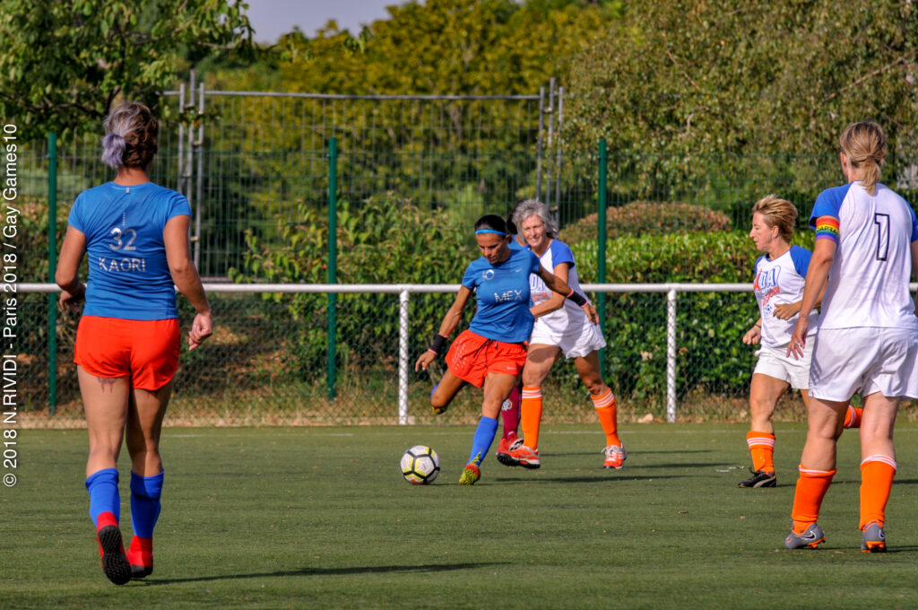 Women's Soccer - Gay Games X - Paris 2018 (Photo Credit: NRividi)