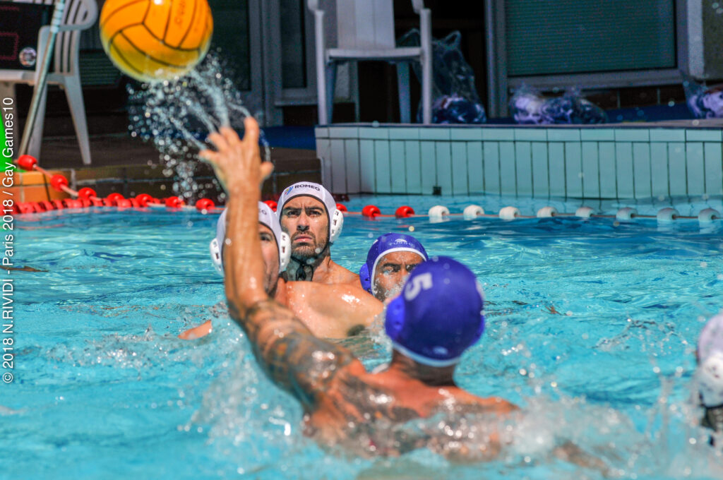 Water Polo - Gay Games X - Paris 2018 (Photo Credit: NRividi)