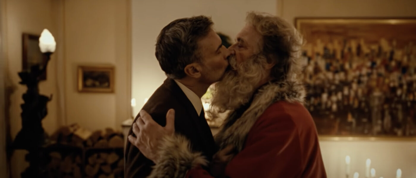 Harry kissing Santa Claus - Posten Norge Commercial