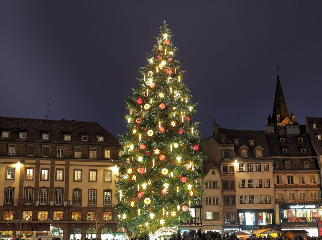 Christkindelsmärik, Strasbourgh, France (Photo Credit: Dmitry Dzhus/Wikimedia Commons)