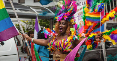 Transgender reveler at Puerto Rico Pride celebration (Photo Credit: Discover Puerto Rico)