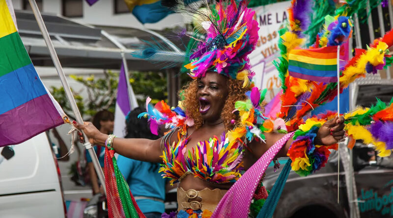 Transgender reveler at Puerto Rico Pride celebration (Photo Credit: Discover Puerto Rico)