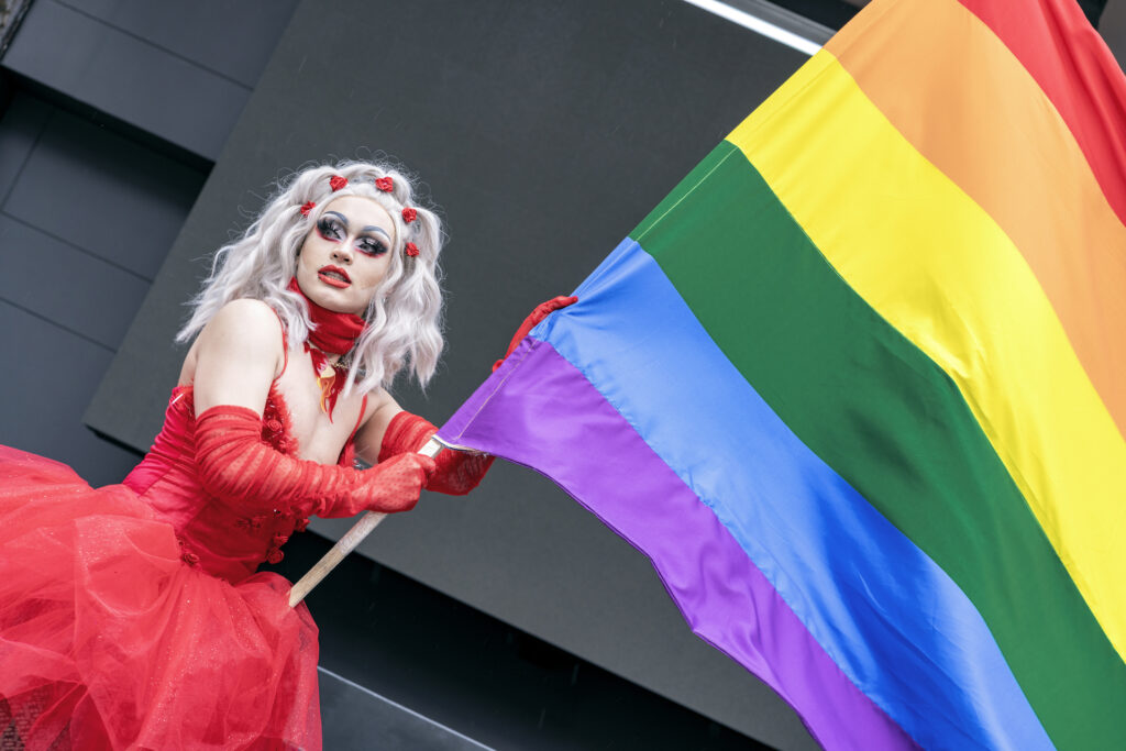 Latin drag queen in Bogotá, Colombia (Photo Credit: iStock)