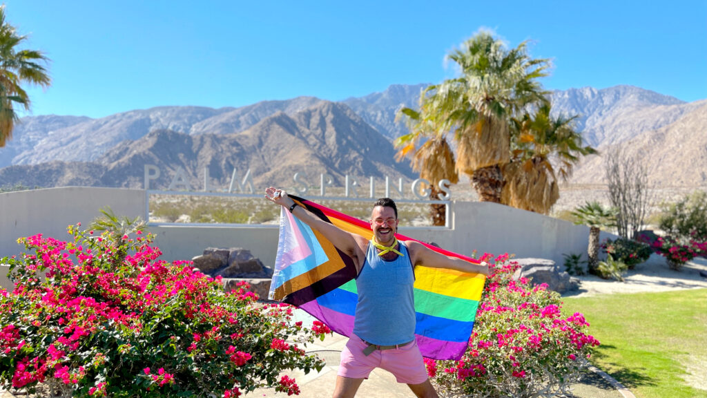 Ravi Roth at Palm Springs Pride