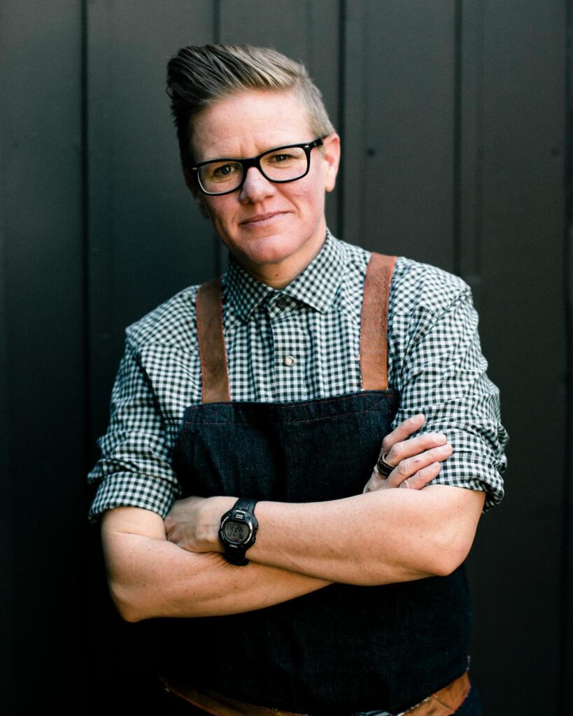 Chef and entrepreneur Crista Luedtke at Brot (Photo Credit: Brot)