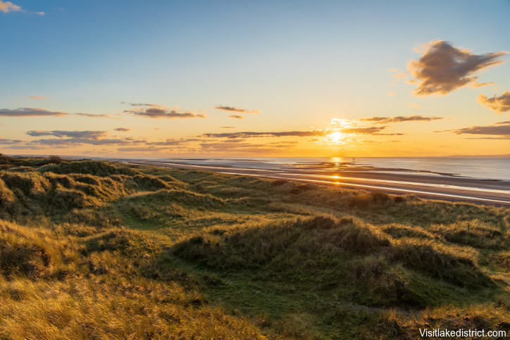 Sunset at Silloth on the Cumbrian Coast (Photo Credit: Visitlakedistrict.com)