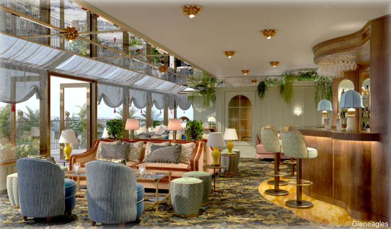 Rendering of Gleneagles Townhouse hotel opening March 2022 in Edinburgh, Scotland  (Photo Credit: Gleneagles)