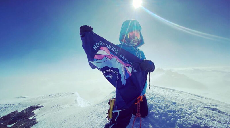 Transgender mountain climber Erin Parisi (Photo Credit: Erin Parisi)