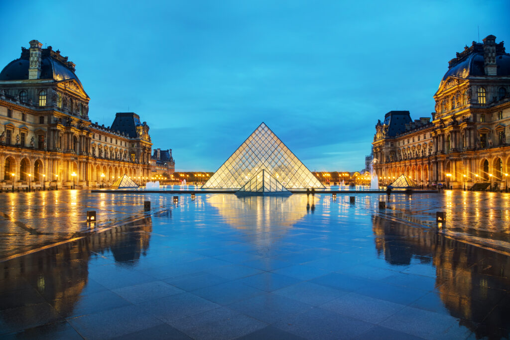 The Louvre in Paris (Photo Credit: AndreyKrav / iStock)