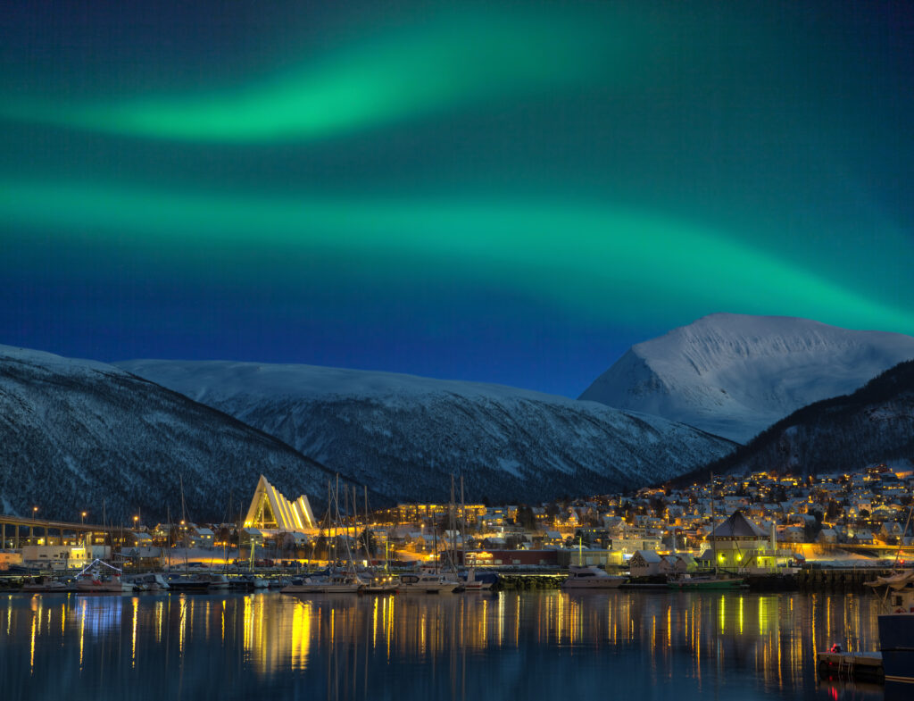 Aurora borealis above Trømso, Norway (Photo Credit: RelaxFoto.de / iStock)