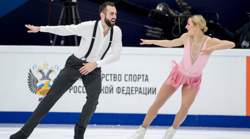 Nonbinary Figure Skater Timothy LeDuc and his skating partner Ashley Cain-Gribble (Photo Credit: EUPA-IMAGES / Shutterstock)