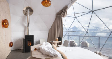 Timeless Suite at Whitepod Eco-Luxury Hotel (Photo Credit: Whitepod Eco-Luxury Hotel)