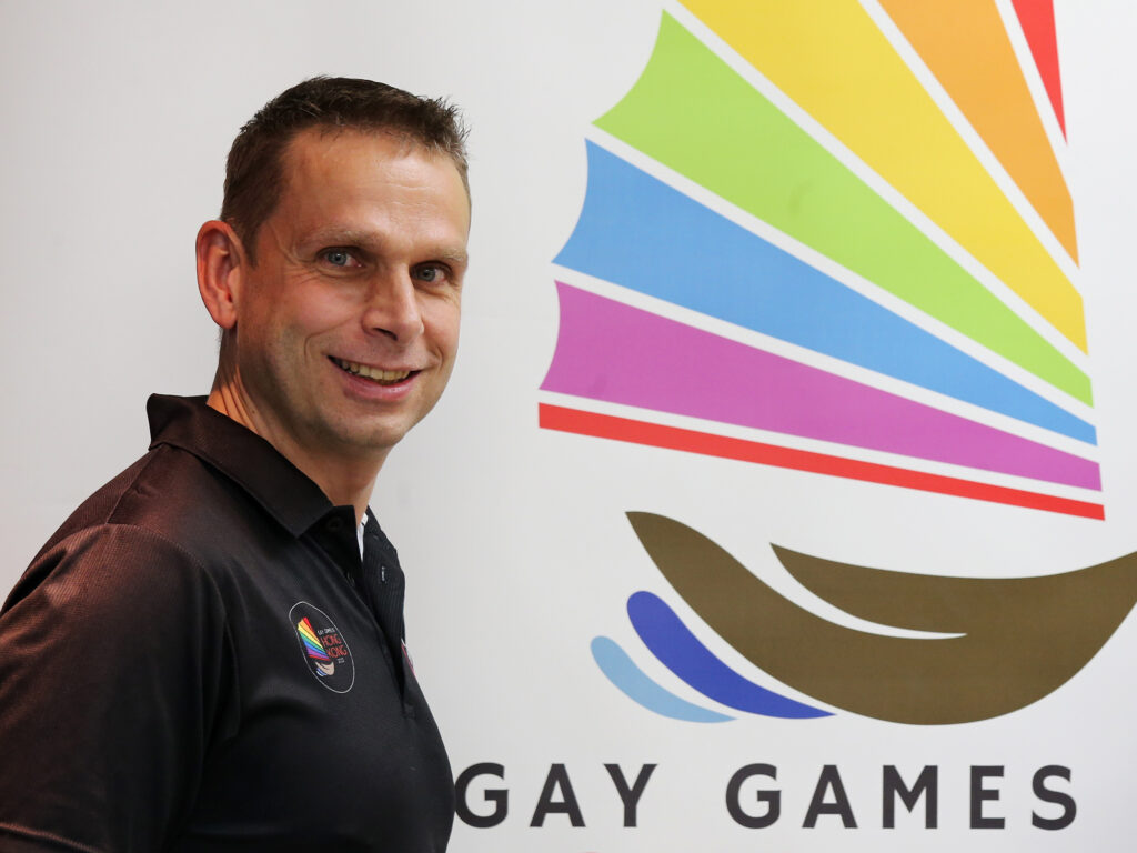 Dennis Philipse, co-chair for the Hong Kong Gay Games in November 2023, resigns.