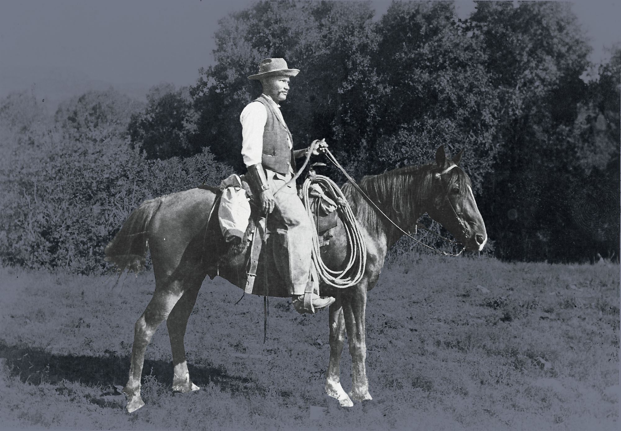 George McJunkin was an African American cowboy, amateur archaeologist and historian in New Mexico. (Photo Credit: The Witte Museum)