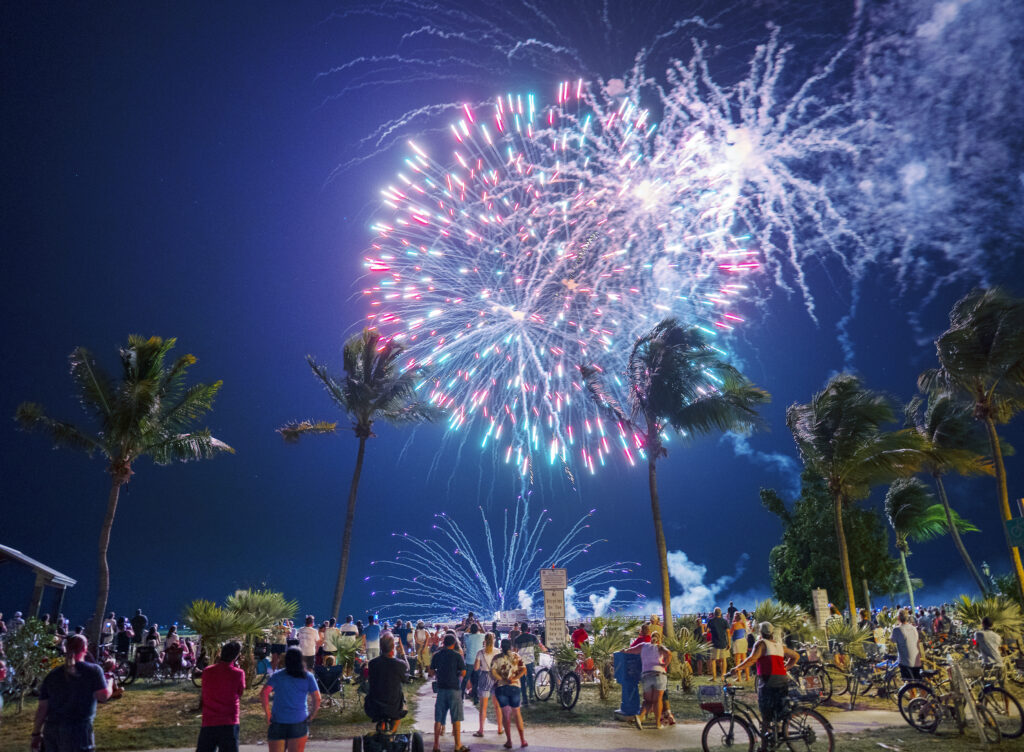 Key West Fireworks (Photo Credit: Rob O'Neal/Florida Keys News Bureau)