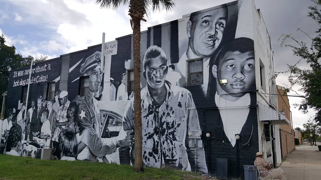 Several Black artists create murals in Jacksonville to memorialize African-American history and culture. (Photo Credit: Visit Jacksonville)