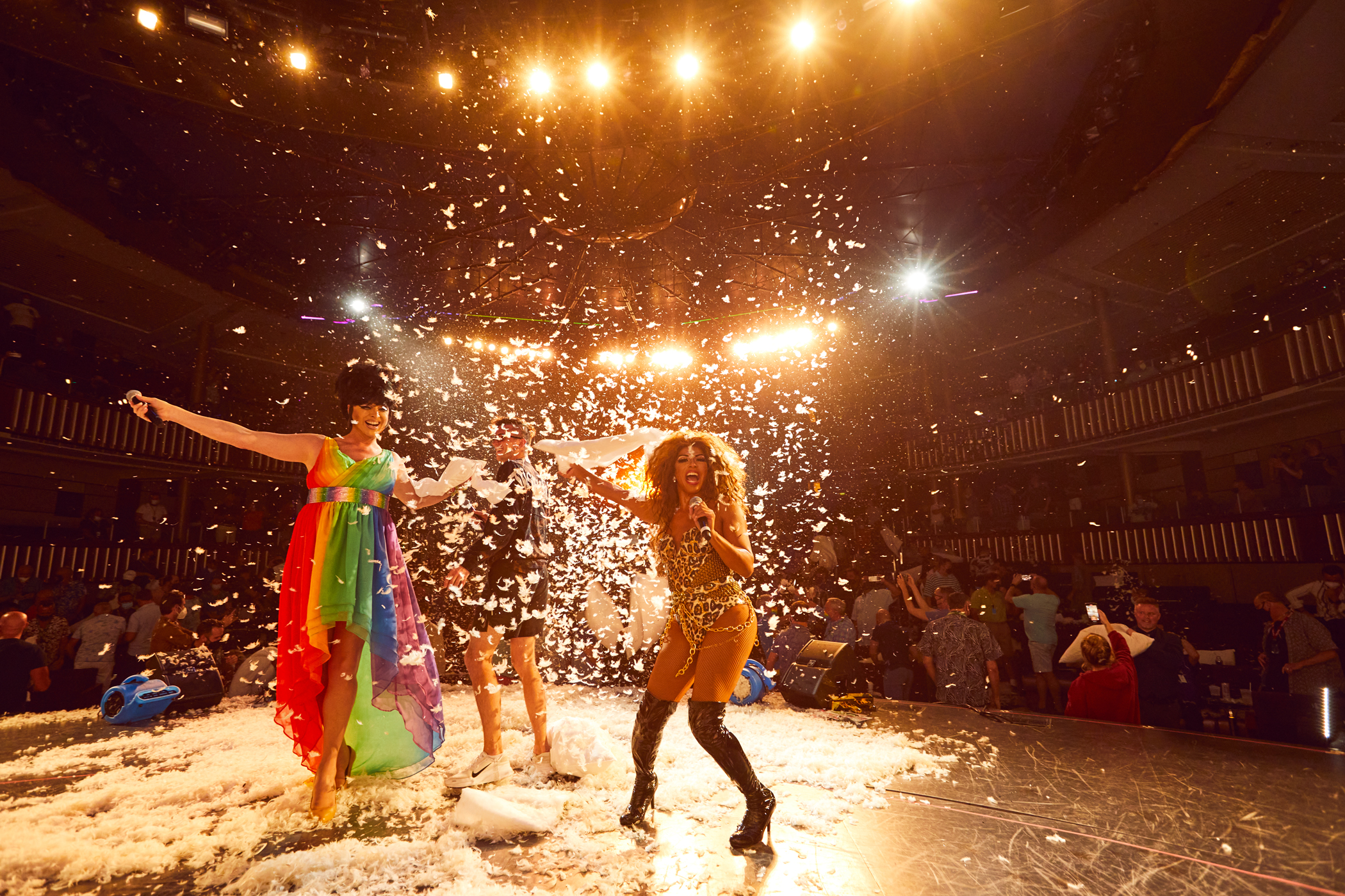 Shangela on 2022 Vacaya Caribbean Cruise in January (Photo Credit: Gabriel Goldberg)