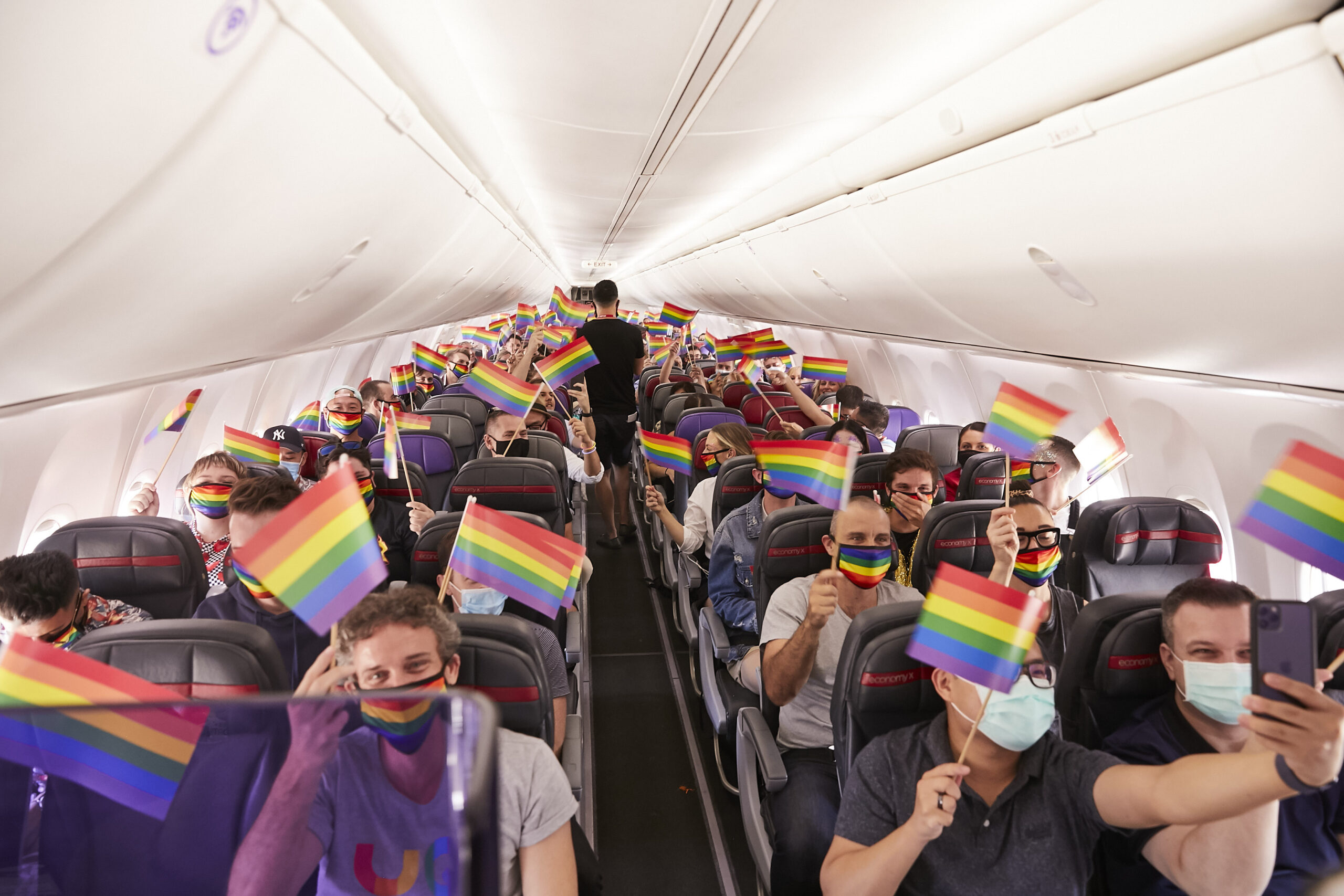 Virgin Australia Pride Flight (Photo Credit: Virgin Australia)