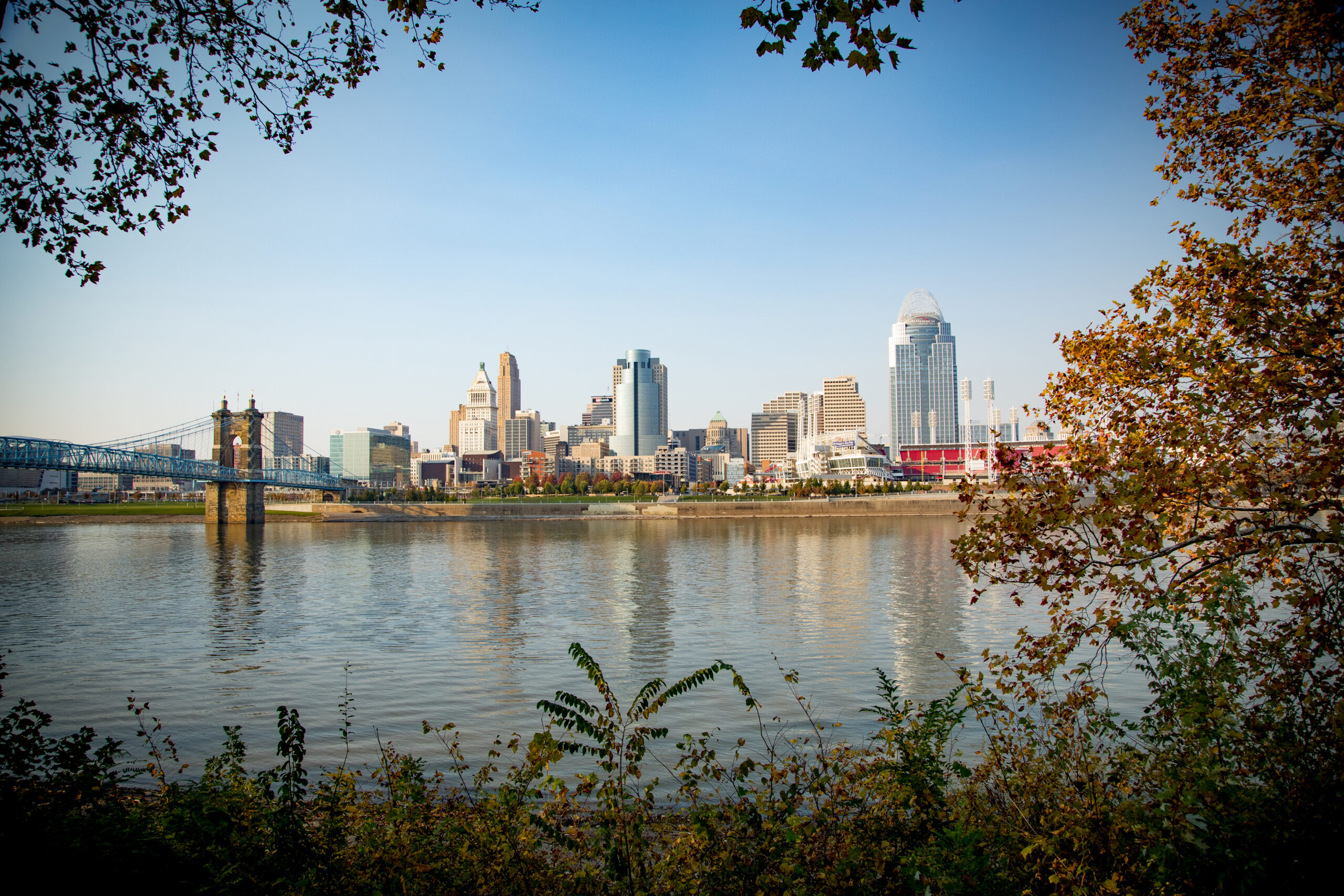 Cincinnati Skyline for the Kentucky (Photo Credit: Cincinnati Experience)