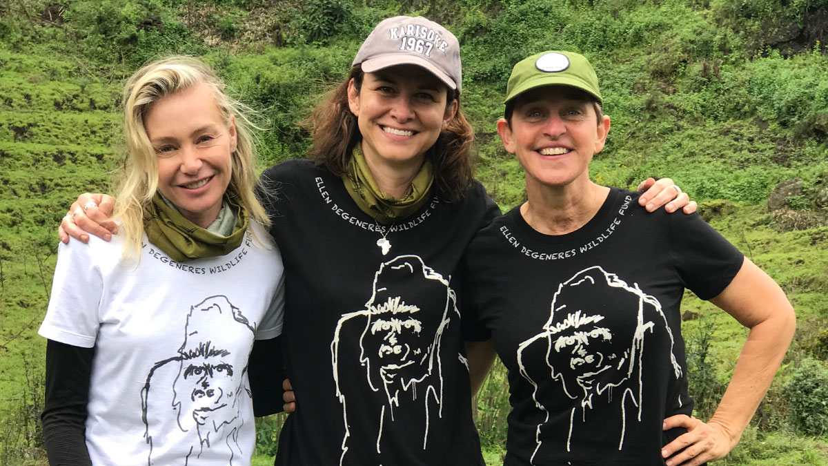 Ellen DeGeneres Announces Opening of Her Gorilla Fund Campus in Rwanda