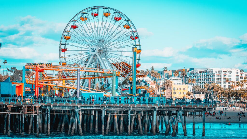 Santa Monica Pier (Photo Credit: Heliberto Arias on Unsplash)