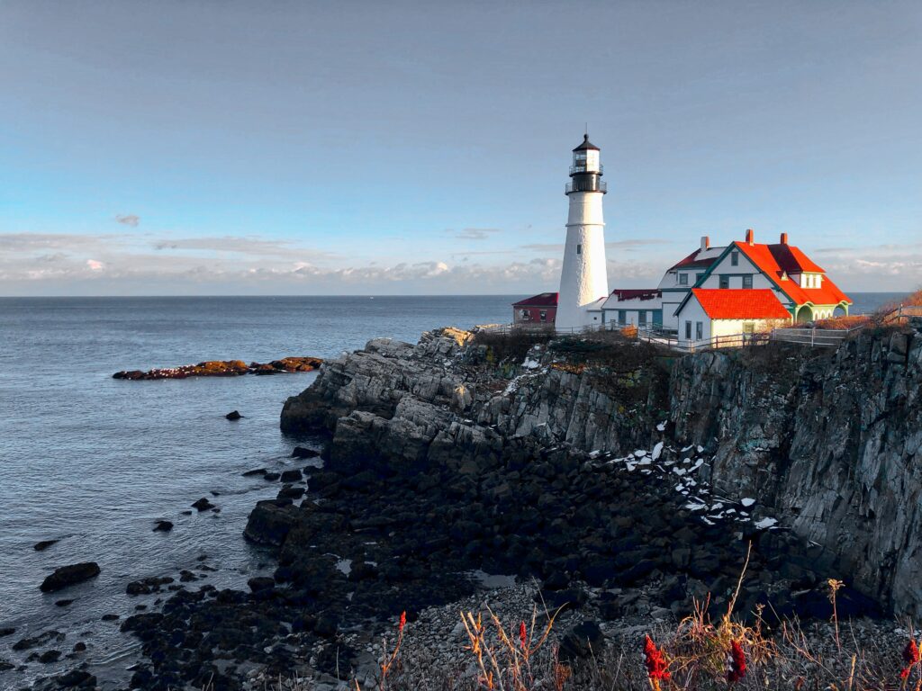 Portland Head Light in Cape Elizabeth, Maine (Photo Credit: Jimmy Woo on Unsplash)