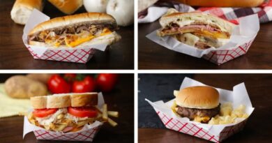 Four Famous Sandwiches from Four Different Cities