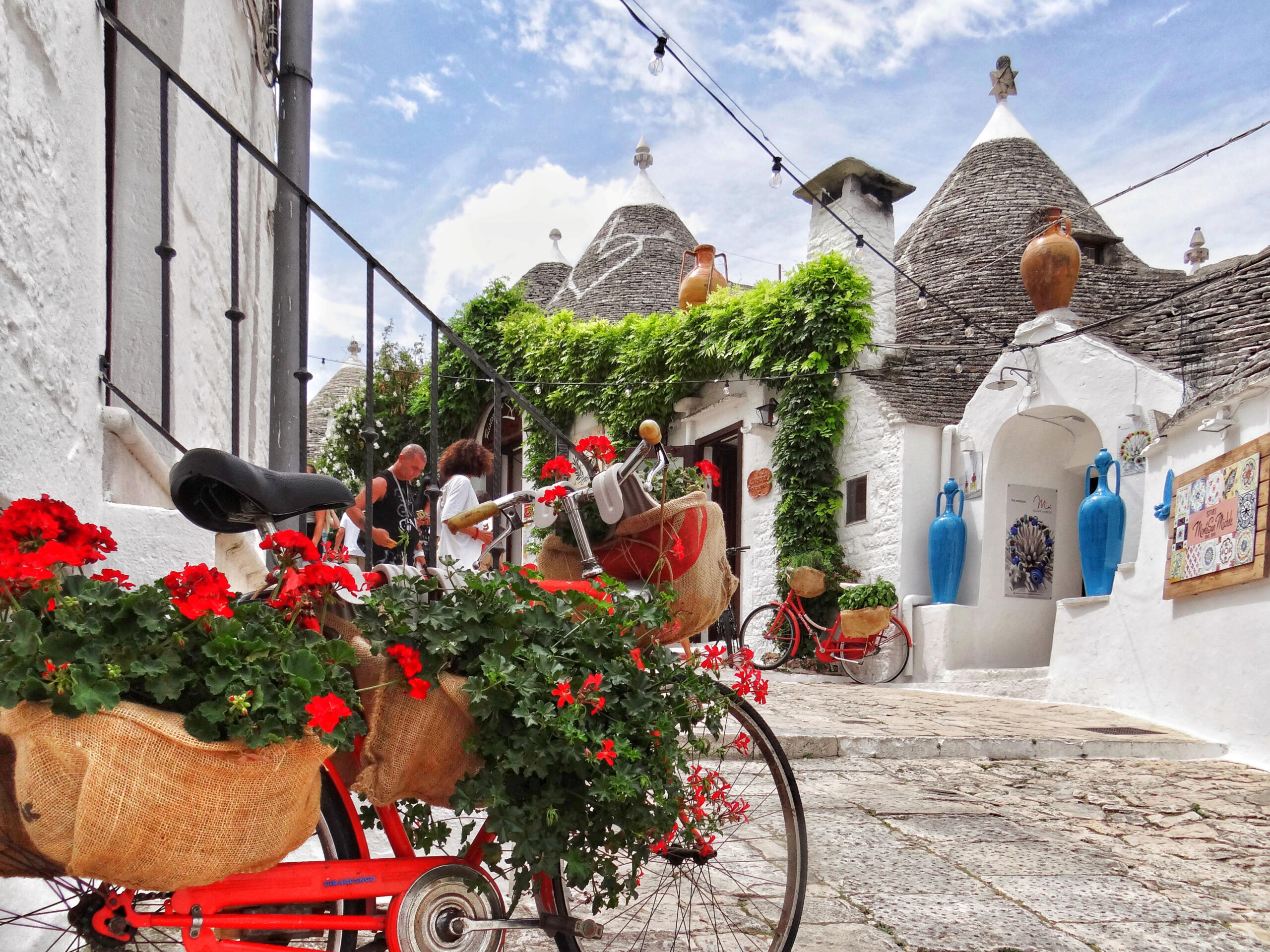 Alberobello in Puglia, a UNESCO World Heritage Site