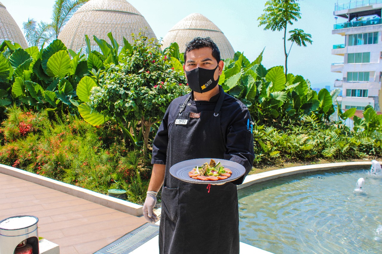 Chef Andres at Eden Pool and Lounge (Photo Credit: The Almar Group)