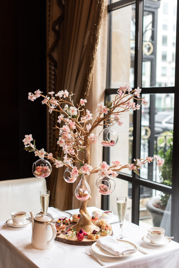Cherry Blossom Afternoon Tea (Photo Credit: The St. Regis Washington, DC)
