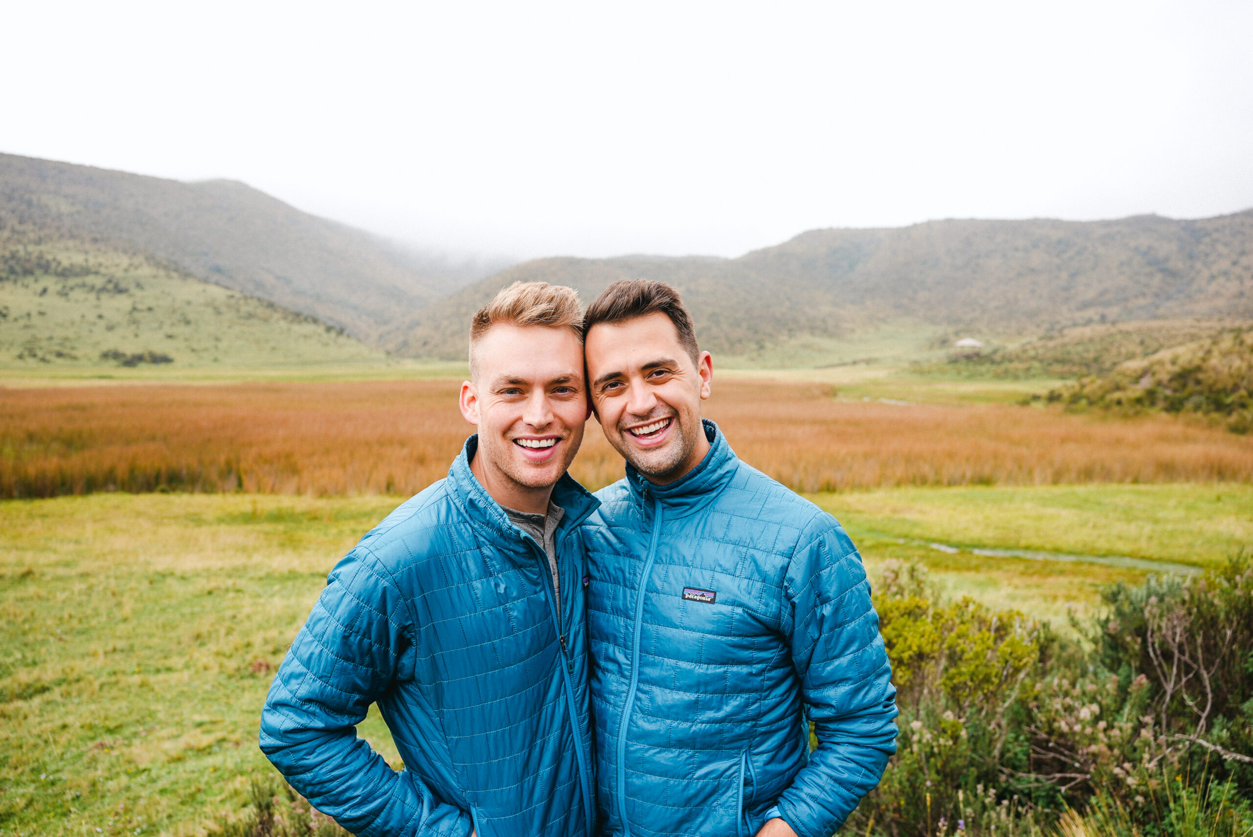 Will Jardell (left) and James Wellington (right) in Cotopaxi National Park (Photo Credit: Will Jardell and James Wallington)