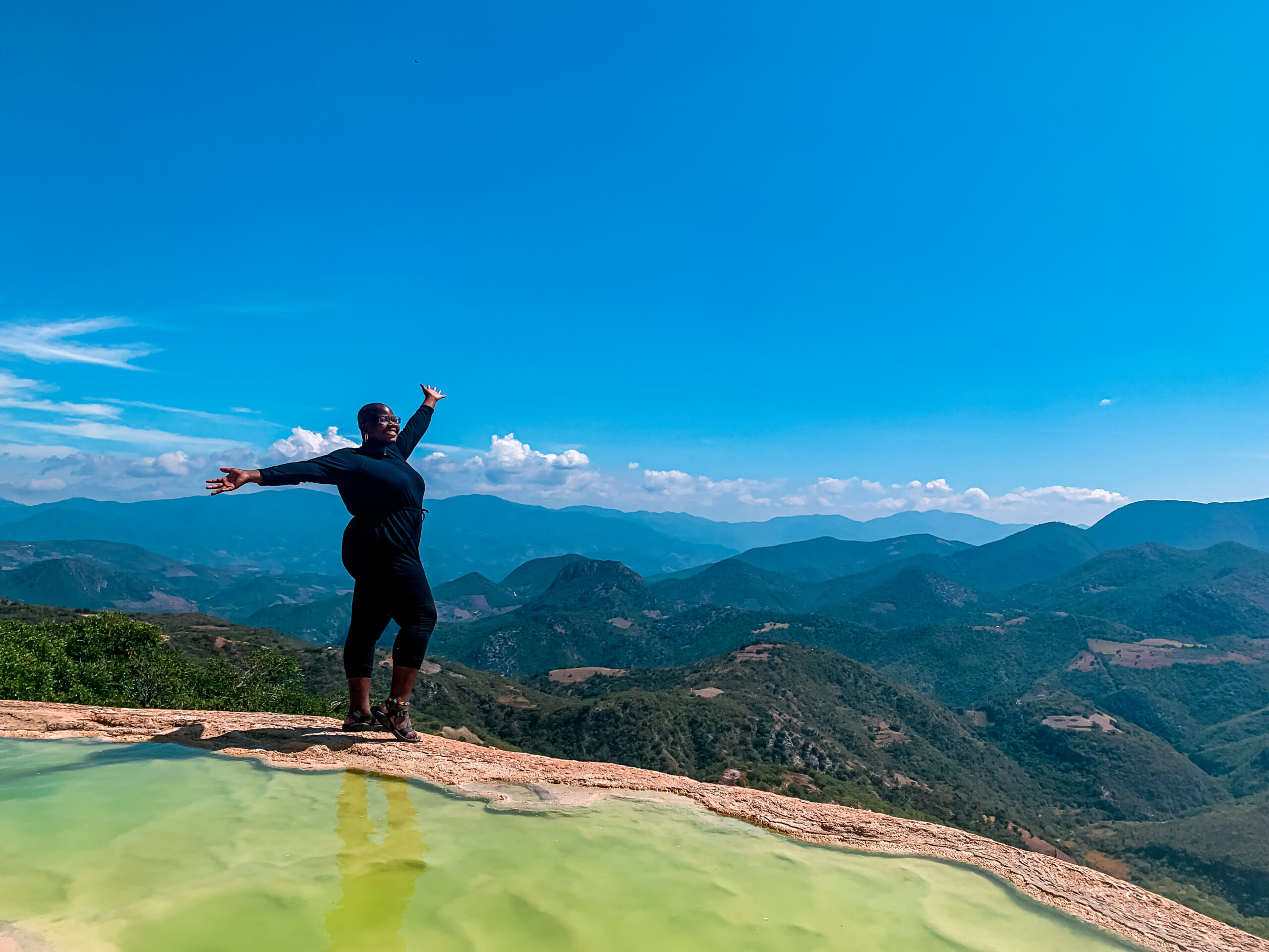 Hierve de Agua, Oaxaca, Mexico (Photo Credit: Ami King)