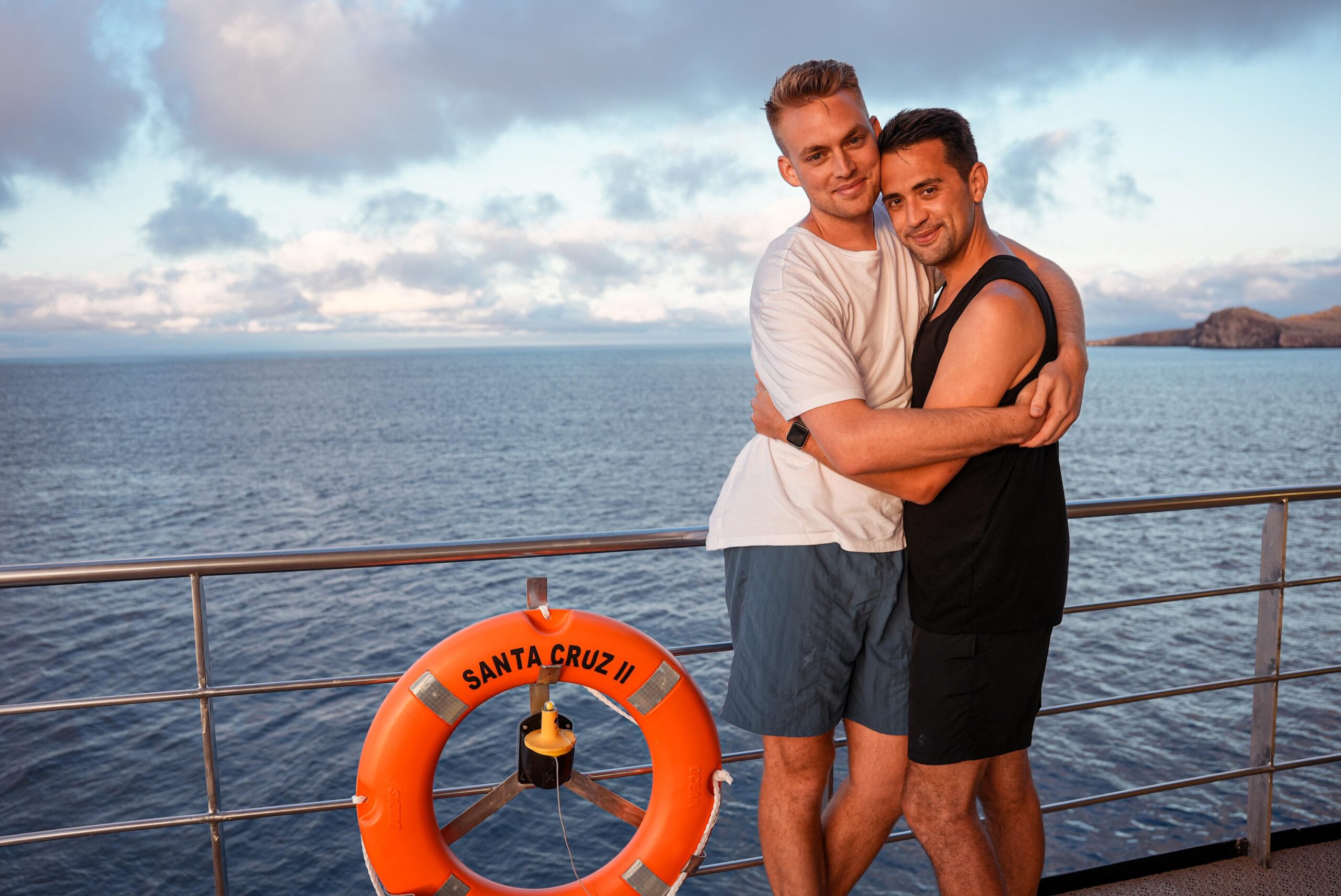 Sunset Aboard the MS Santa II Cruz (Photo Credit: Hurtigruten Expeditions)