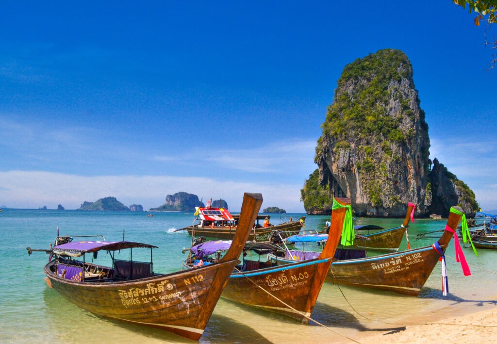 Phra Nang Beach, Krabi, Thailand (Photo Credit: Sumit Chinchane on Unsplash)