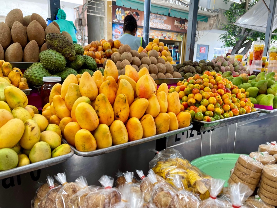 Outdoor market in Guadalajara that is part of Mercado Libertad, the largest enclosed market in Mexico. It features three themed floors and more than 2,800 vendors. (Photo Credit: Stephen Ekstrom)